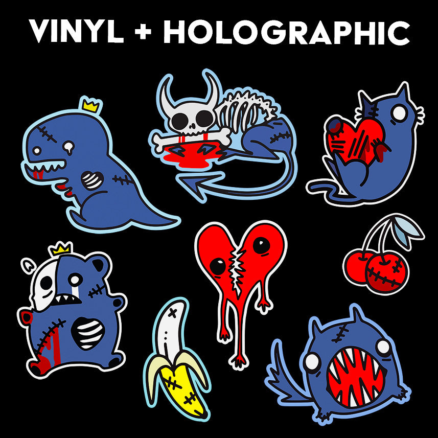 Holographic stickers – Overt Enemy